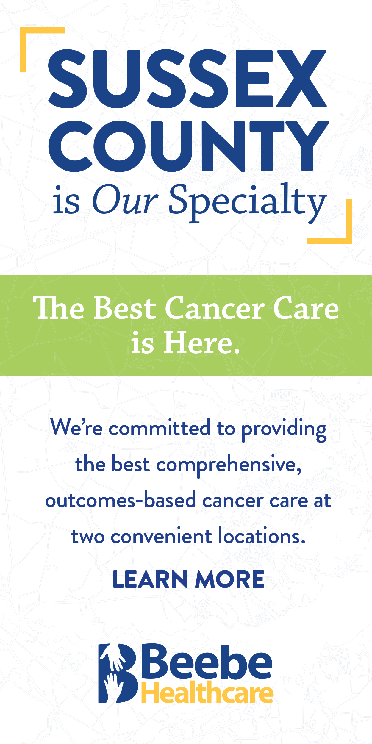 Beebe Healthcare - The Best Cancer Care is Here.